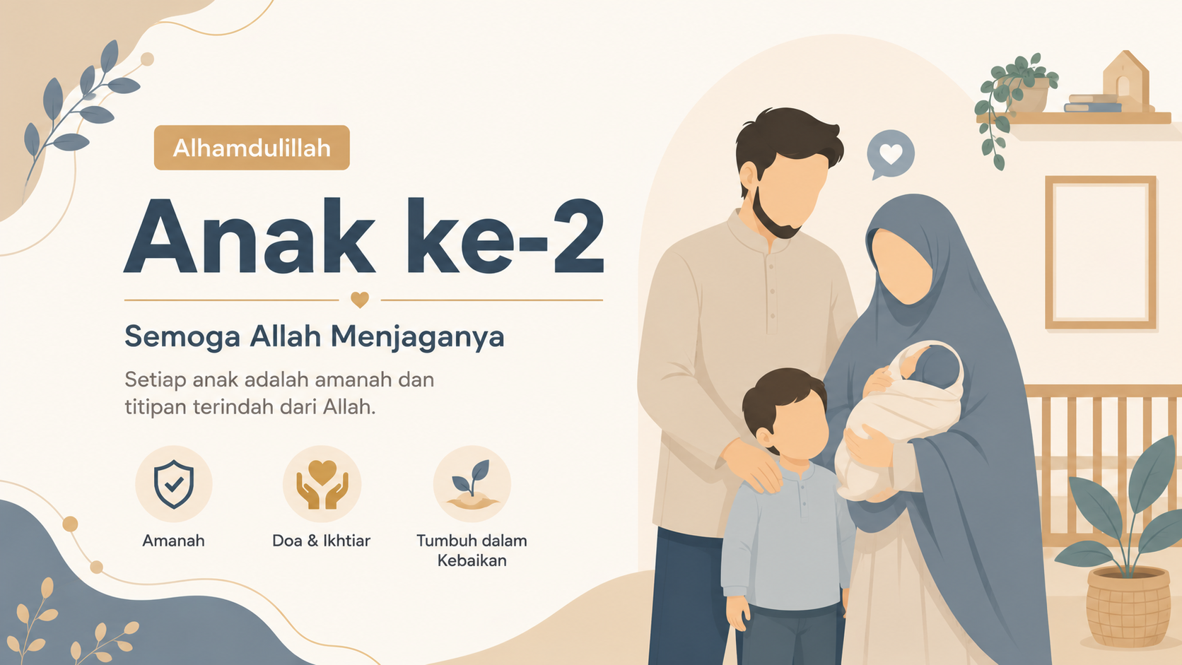Alhamdulillah Anak ke-2, Semoga Allah Menjaganya