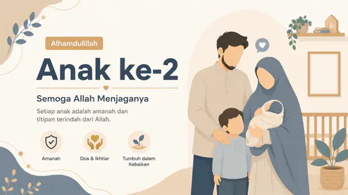 Alhamdulillah Anak ke-2, Semoga Allah Menjaganya