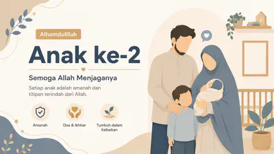 Alhamdulillah Anak ke-2, Semoga Allah Menjaganya