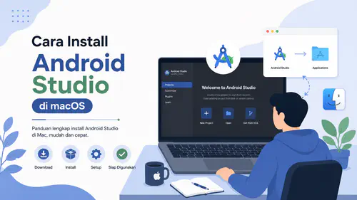 Cara Install Android Studio di macOS