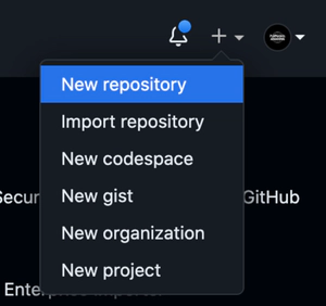 Github New Repo