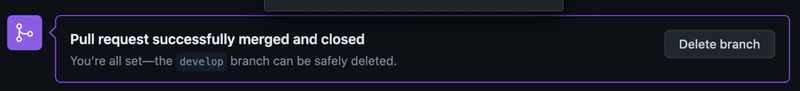 Github Pull Request Success