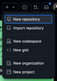 Create New Repository